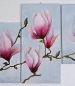 Magnolia Giapponese - Olio su tela
40x50  40x80 40x60